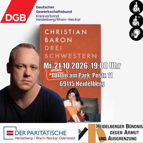 Lesung mit Christian Baron | 21.10. | 19 Uhr | Forum am Park