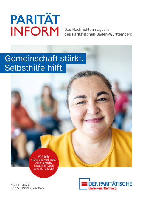 ParitätInform 1_2025 Titelseite der ParitätInform 1_2025