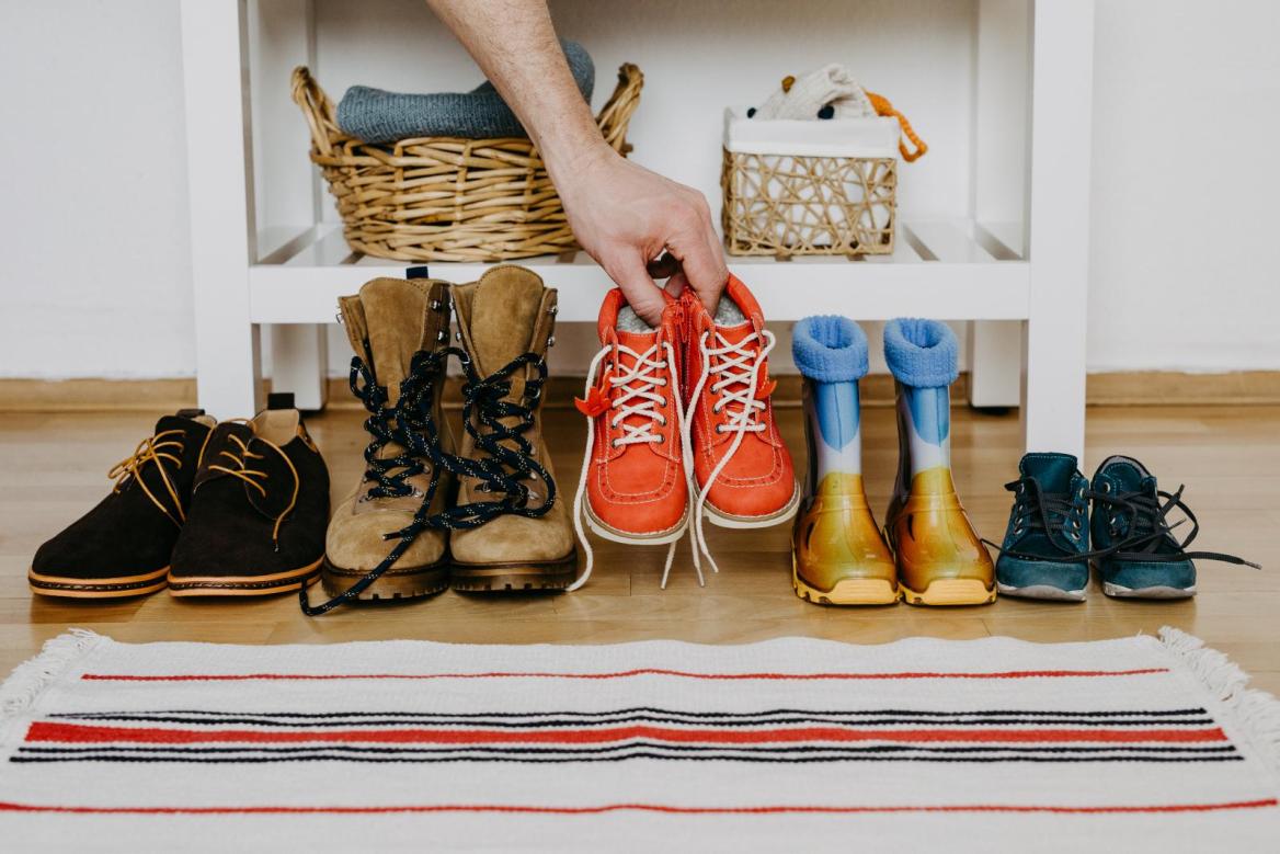 Verschiedene Schuhpaare