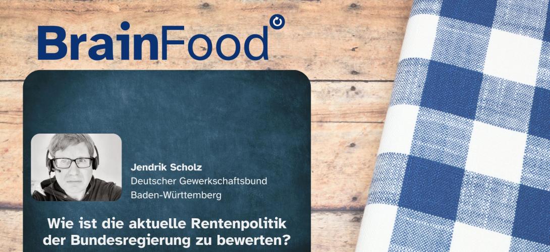 Brainfood mit Jendrik Scholz