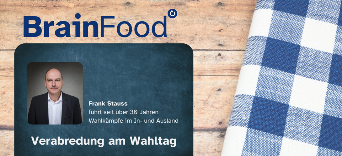 Brainfood: Verabredung am Wahlabend