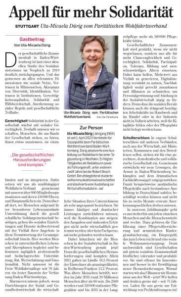Zeitungsartikel