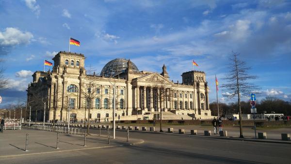 Deutscher Bundestag Großes Gebäude