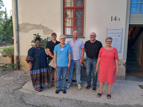Die neu gewählten Kreisvorständ*innen des Kreisverbands Esslingen