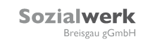 Auf dem Logo ist in grauer Schrift "Sozialwerk Breisgau gGmbH" abgebildet.