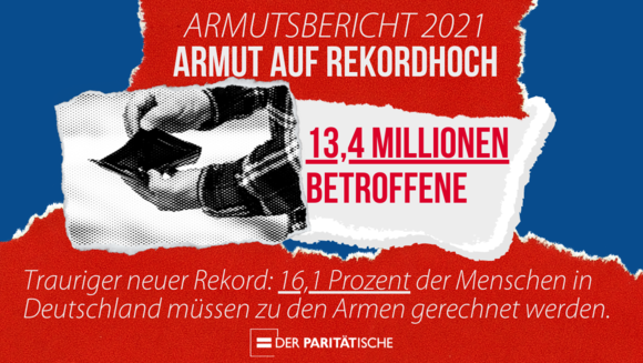 Mann h&auml;lt leeren geldbeutel in der Hand