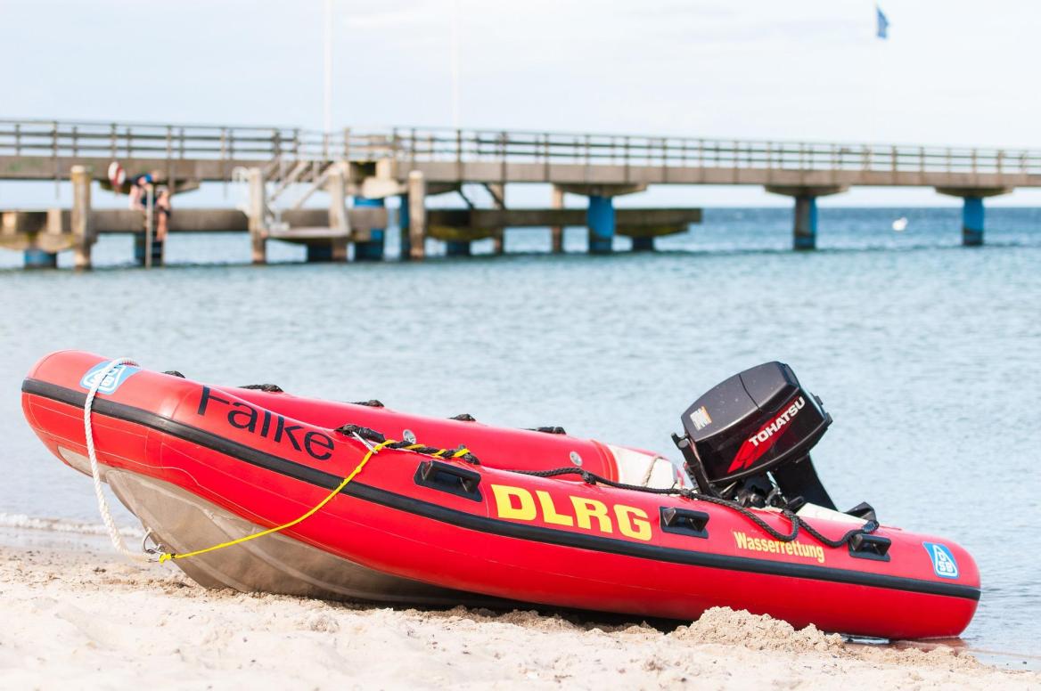 Rettungsboot des DLRG