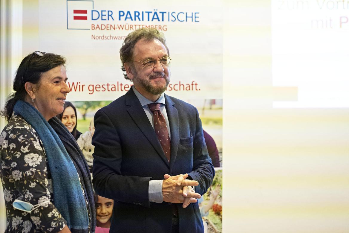 Heribert Prantl und Ute H&ouml;tzer