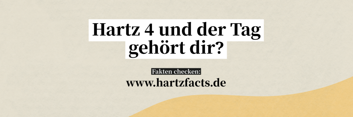 Plakat mit Beschriftung