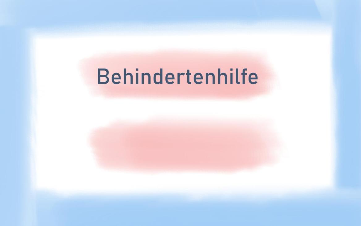 Behindertenhilfe